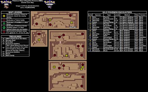 granite cave map.